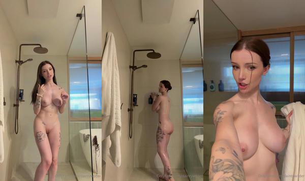 Dainty Wilder Gets Naked For A Hot Shower Porn Video